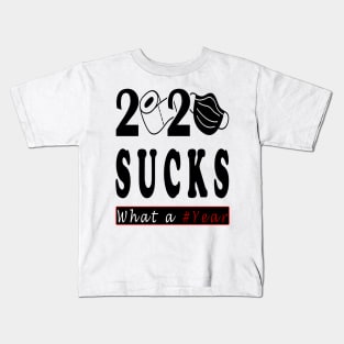 2020 Sucks Shirt Funny Quarantine Graduation Senior Gift Kids T-Shirt